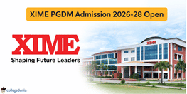 XIME PGDM Admission 2026 Open